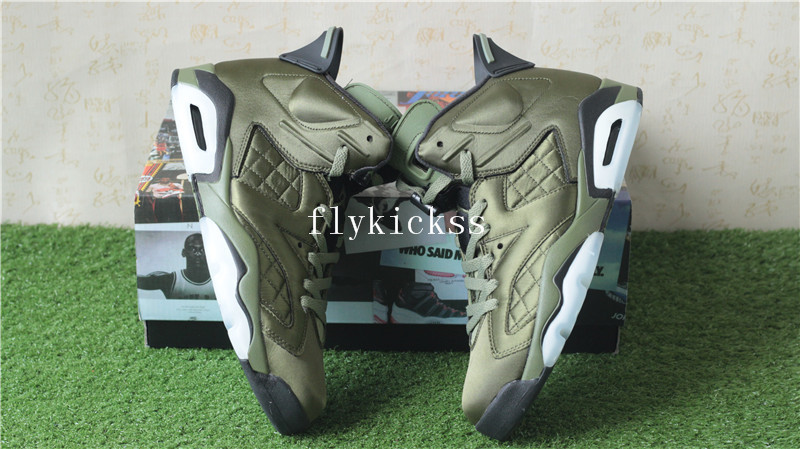 Air Jordan 6 Pinnacle Flight Jacket Green